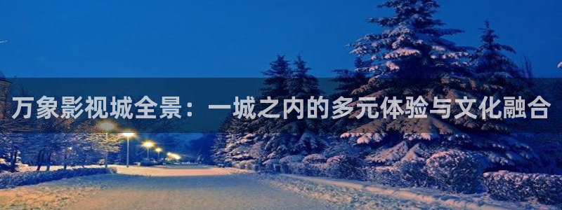 泡泡影视短剧：万象影视城全景：一城之内的多元体验与文化融合
