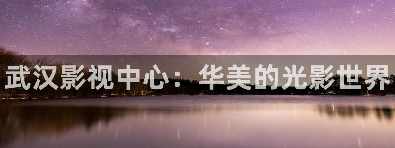 泡泡影视全集免费观看：武汉影视中心：华美的光影世界